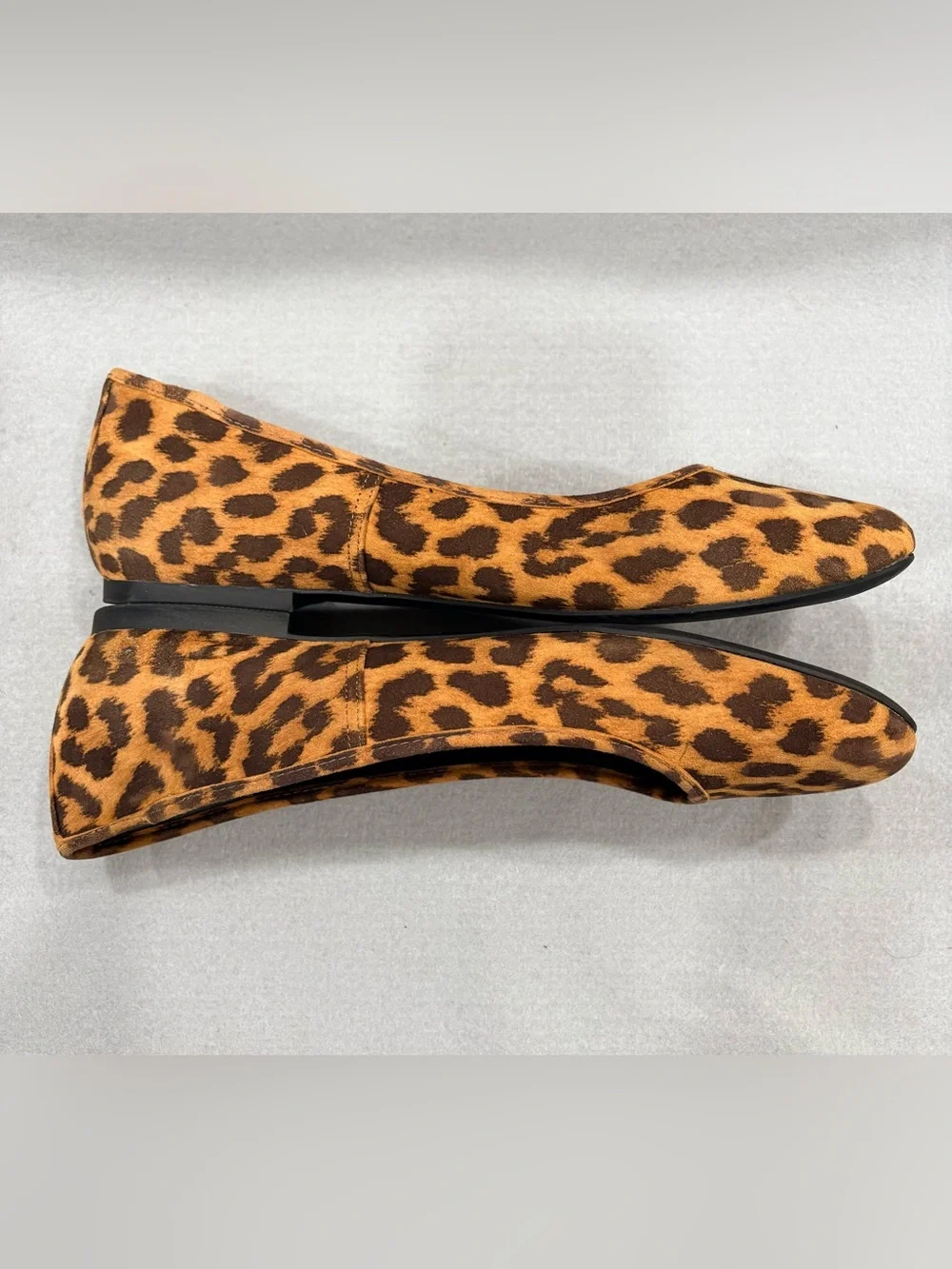 VIONIC Orinda Skimmers Orthotic Leopard Ballet Flats Sz 9.5